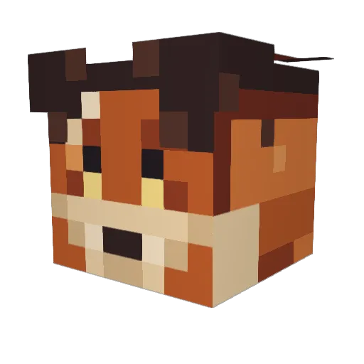 ironx041 Minecraft avatar head, 3D render