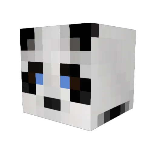 irtrav Minecraft avatar head, 3D render