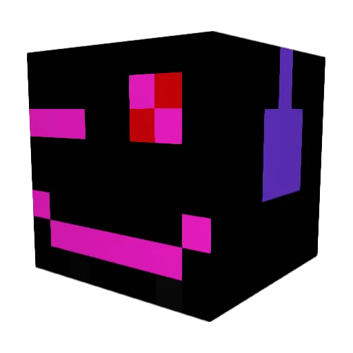 iruimay Minecraft avatar head, 3D render