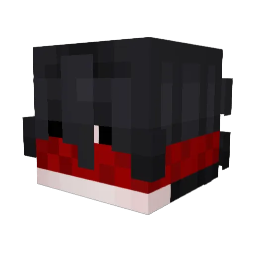 iruxx Minecraft avatar head, 3D render