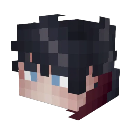 isYogurts Minecraft avatar head, 3D render