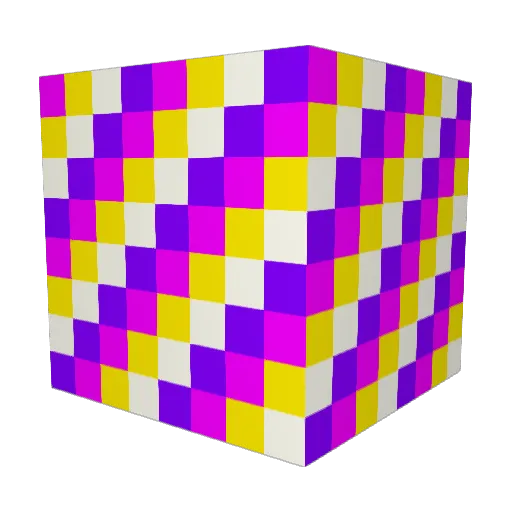 is_snake_box Minecraft avatar head, 3D render