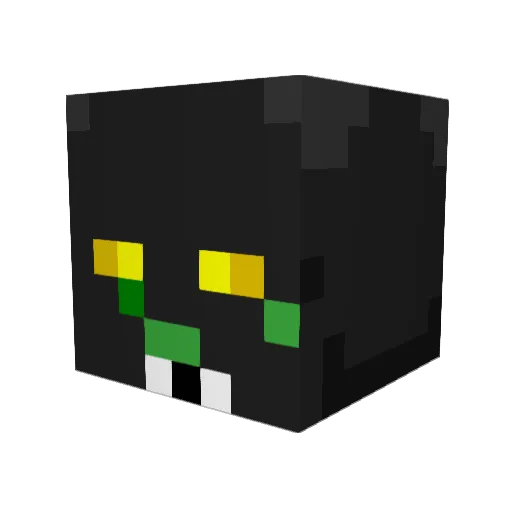 isaac1337 Minecraft avatar head, 3D render