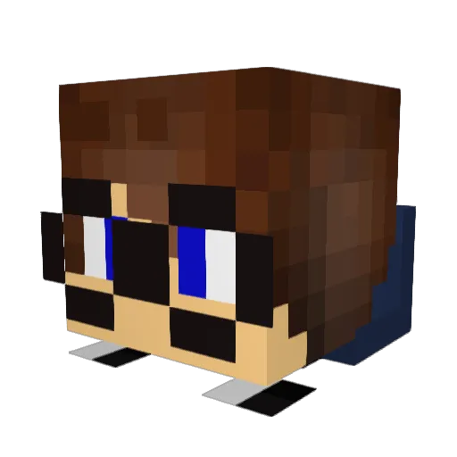 isaacxxhernandez Minecraft avatar head, 3D render