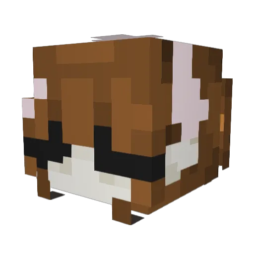 isabella_______ Minecraft avatar head, 3D render