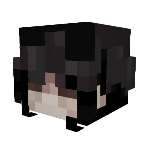 isabellaa24 Minecraft avatar head, 3D render