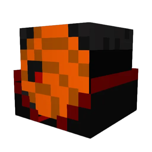 isaego Minecraft avatar head, 3D render