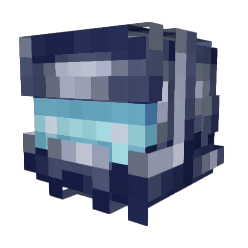 isahann Minecraft avatar head, 3D render