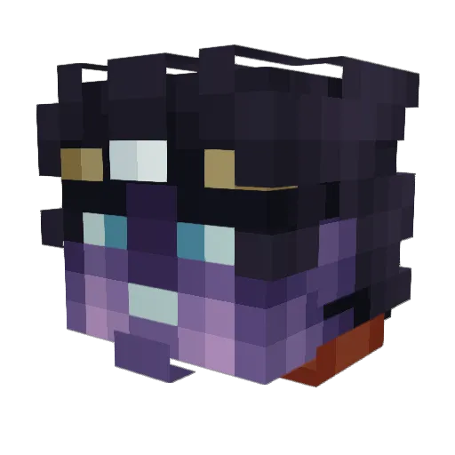 isaiahy Minecraft avatar head, 3D render