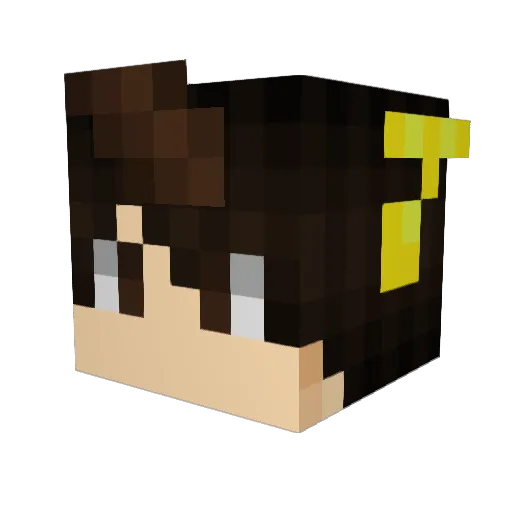 isaias_777 Minecraft avatar head, 3D render