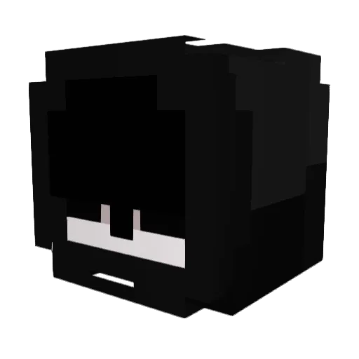 isailonguis Minecraft avatar head, 3D render