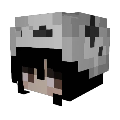 isbala Minecraft avatar head, 3D render