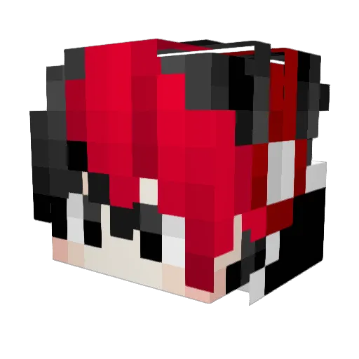 isfelix25 Minecraft avatar head, 3D render