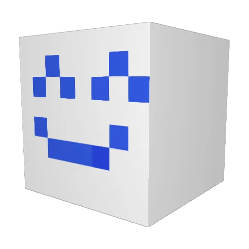 isfitsd Minecraft avatar head, 3D render