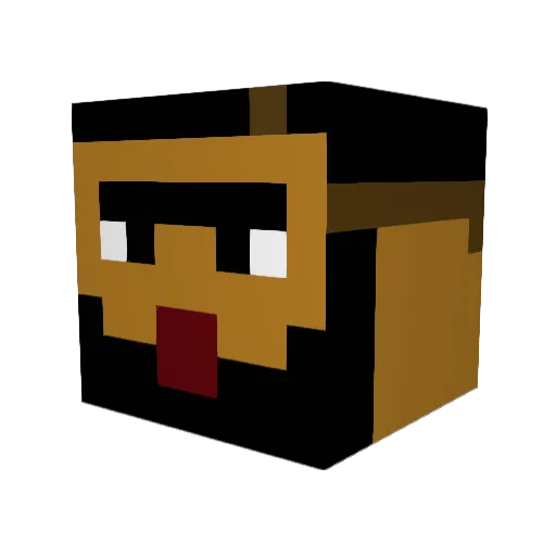 ish2003 Minecraft avatar head, 3D render
