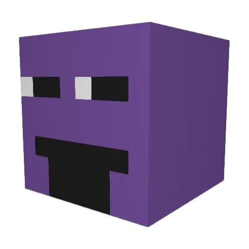 ish69420 Minecraft avatar head, 3D render
