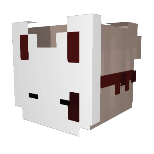 isi_3108 Minecraft avatar head, 3D render