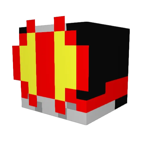 iskandar9009 Minecraft avatar head, 3D render