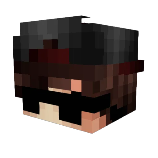 islam_Gamez Minecraft avatar head, 3D render
