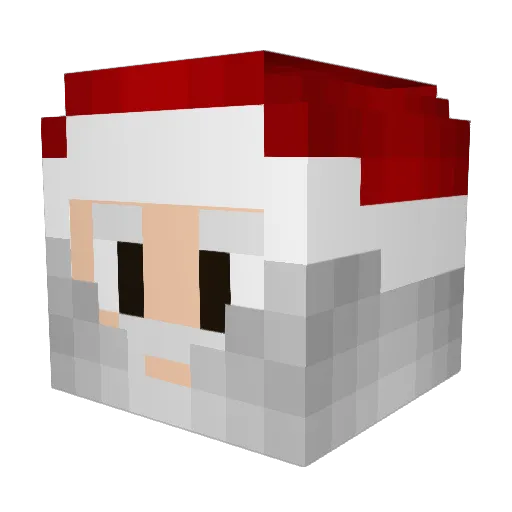 islander2004 Minecraft avatar head, 3D render