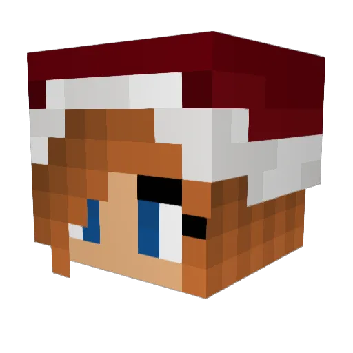 islathomas8 Minecraft avatar head, 3D render