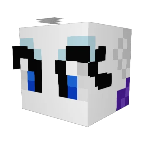 isleify Minecraft avatar head, 3D render