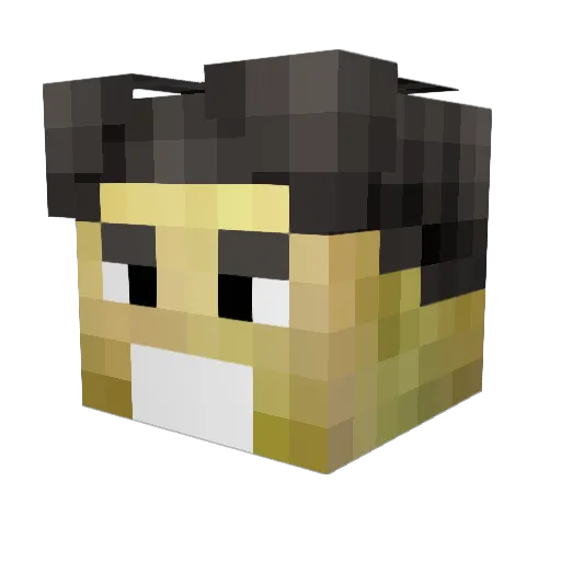 ismynamebob66 Minecraft avatar head, 3D render