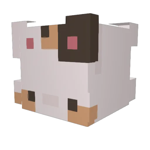isoloveisopods Minecraft avatar head, 3D render