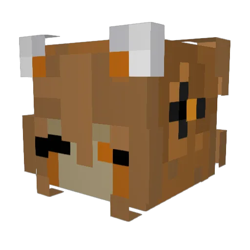isrealites Minecraft avatar head, 3D render