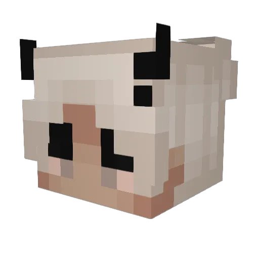 issamotion Minecraft avatar head, 3D render
