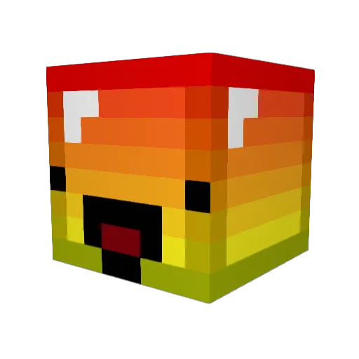 issesnubben Minecraft avatar head, 3D render