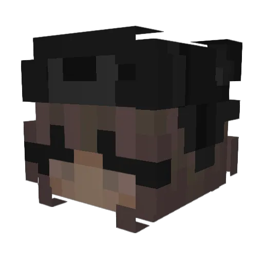 issyxoxo Minecraft avatar head, 3D render