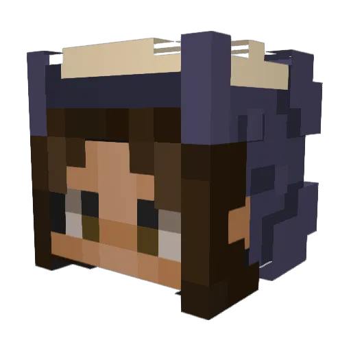 issyyourdad Minecraft avatar head, 3D render