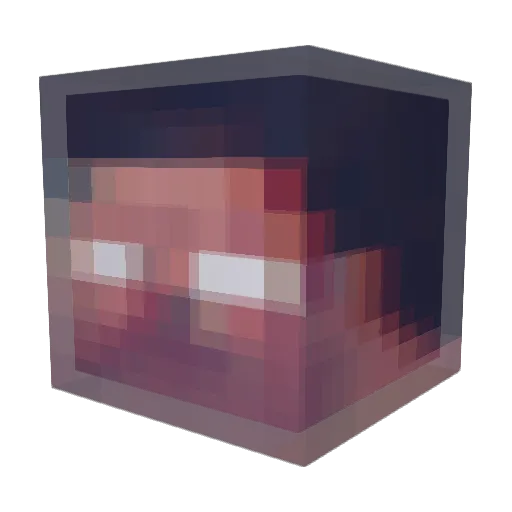 isthatmd Minecraft avatar head, 3D render