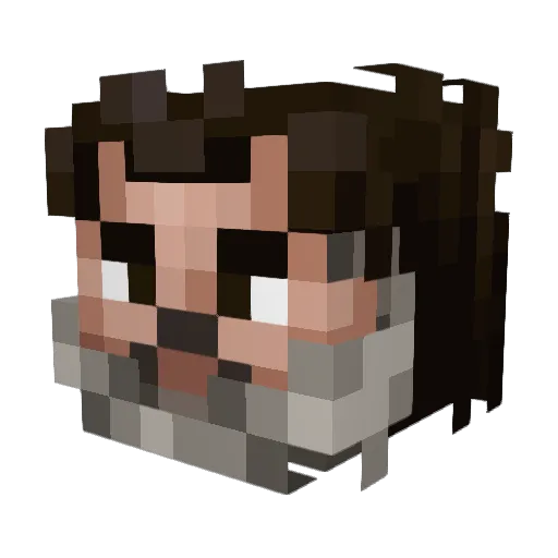 istillplayskate2 Minecraft avatar head, 3D render