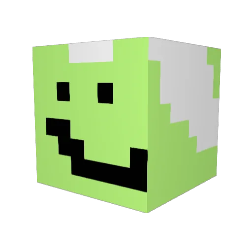 it5meoscar Minecraft avatar head, 3D render