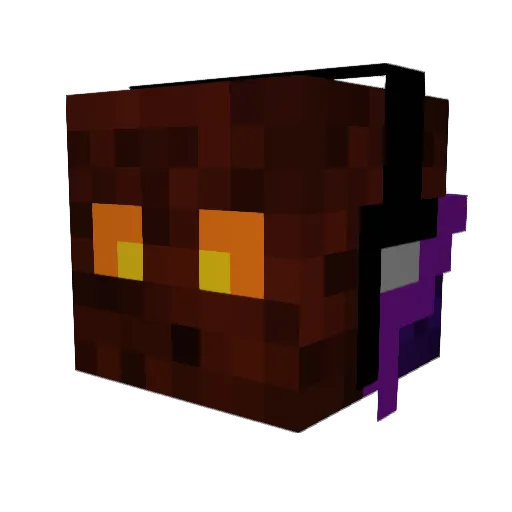 itOfeN Minecraft avatar head, 3D render