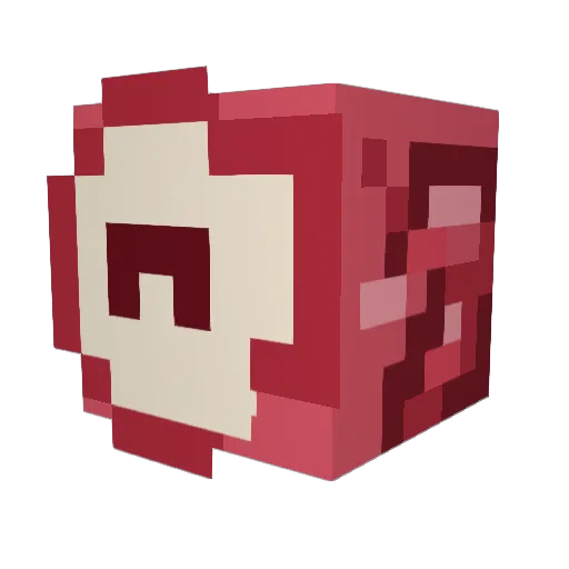 it__me Minecraft avatar head, 3D render