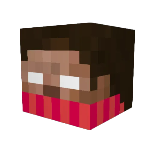 it_sheep Minecraft avatar head, 3D render