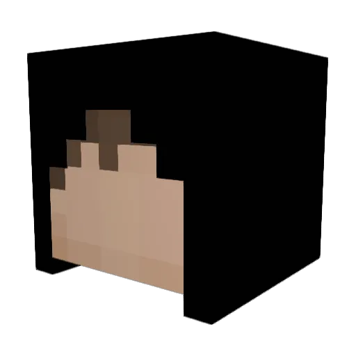 it_sm7 Minecraft avatar head, 3D render