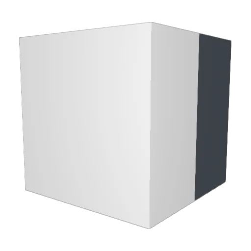 itaZii Minecraft avatar head, 3D render