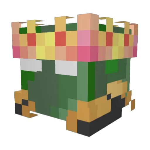 itacool999 Minecraft avatar head, 3D render