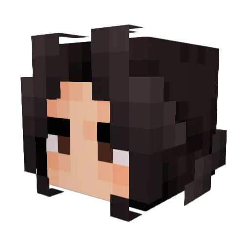 itai9919 Minecraft avatar head, 3D render
