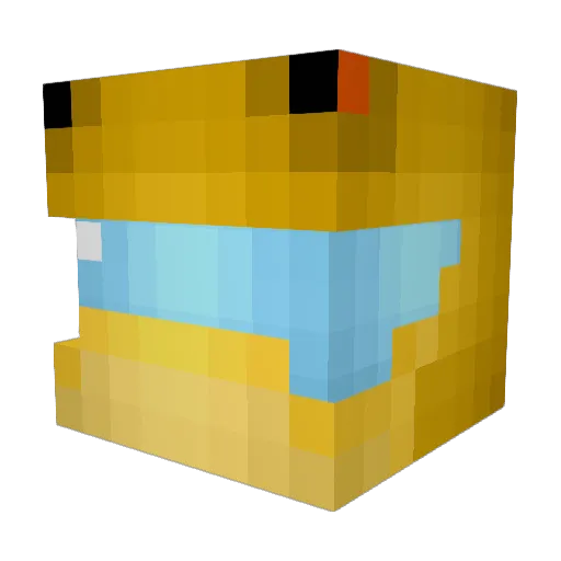 italianboy2002 Minecraft avatar head, 3D render