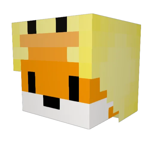 itamar22661122 Minecraft avatar head, 3D render