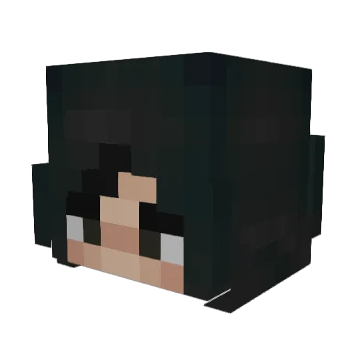 itamarsharim Minecraft avatar head, 3D render