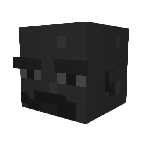 itan154 Minecraft avatar head, 3D render