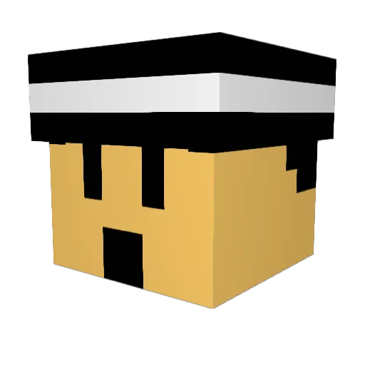 itary3013 Minecraft avatar head, 3D render