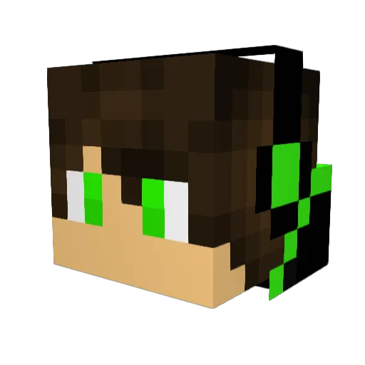 itay8282 Minecraft avatar head, 3D render