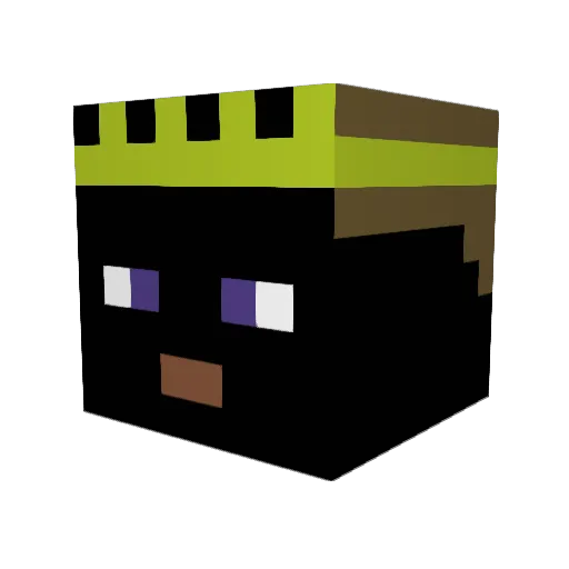 itay99999 Minecraft avatar head, 3D render